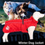 Pet Dog Clothes For Large Big Dogs Winter Warm Big Dog Jackets Padded Fleece Pet Coat Waterproof Design Dog Clothing Ropa Perro