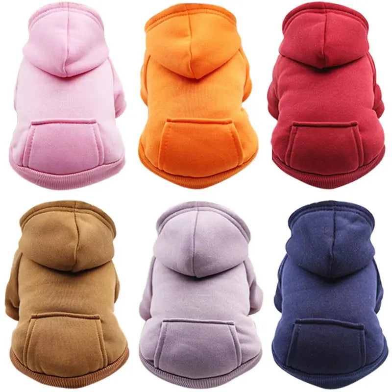 Warm Pet Clothes For Cats – Autumn Winter Hoodie Jacke & Coat