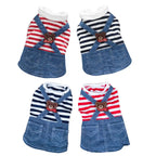 Cute Pets Clothes For Yorkshire Terrier Dogs Little Puppies Small Animals Breeds Striped Summer Wedding Princess Cats Dresses