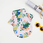 Pet Shirt for Dogs and Cats- Hawaiian Summer Apparel for Pets