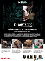 Durable Chew Bone for Dogs - Tough Nylon-Wood Dental Toy (All Sizes)
