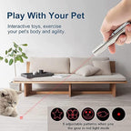 Interactive Cat Pointer Toy — 7-in-1 Light Wand for Indoor Cats