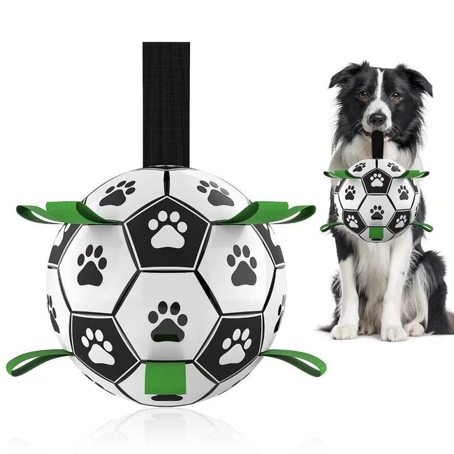Interactive Dog Soccer Ball Toy for Training and Fun Hover Image