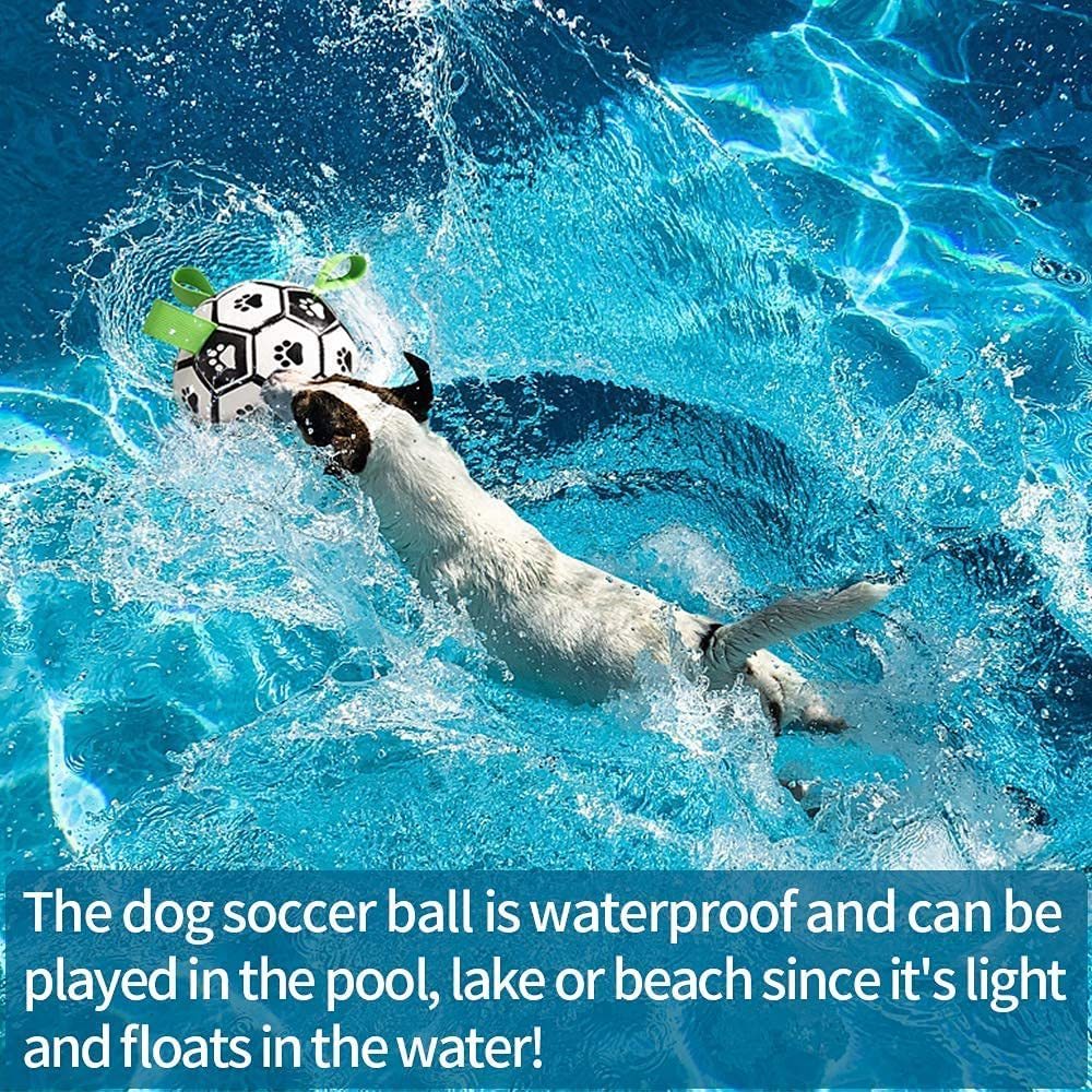 Interactive Dog Soccer Ball Toy for Training and Fun