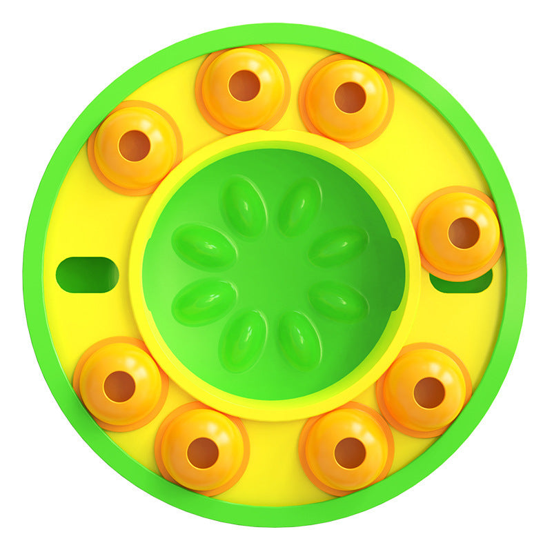 Interactive Slow Feeder Pet Bowl — Anti-Choke Puzzle Bowl for Dogs & Cats