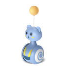 Interactive Cat Feather Toy Rolling Ball Smart Pet Toys Fun
