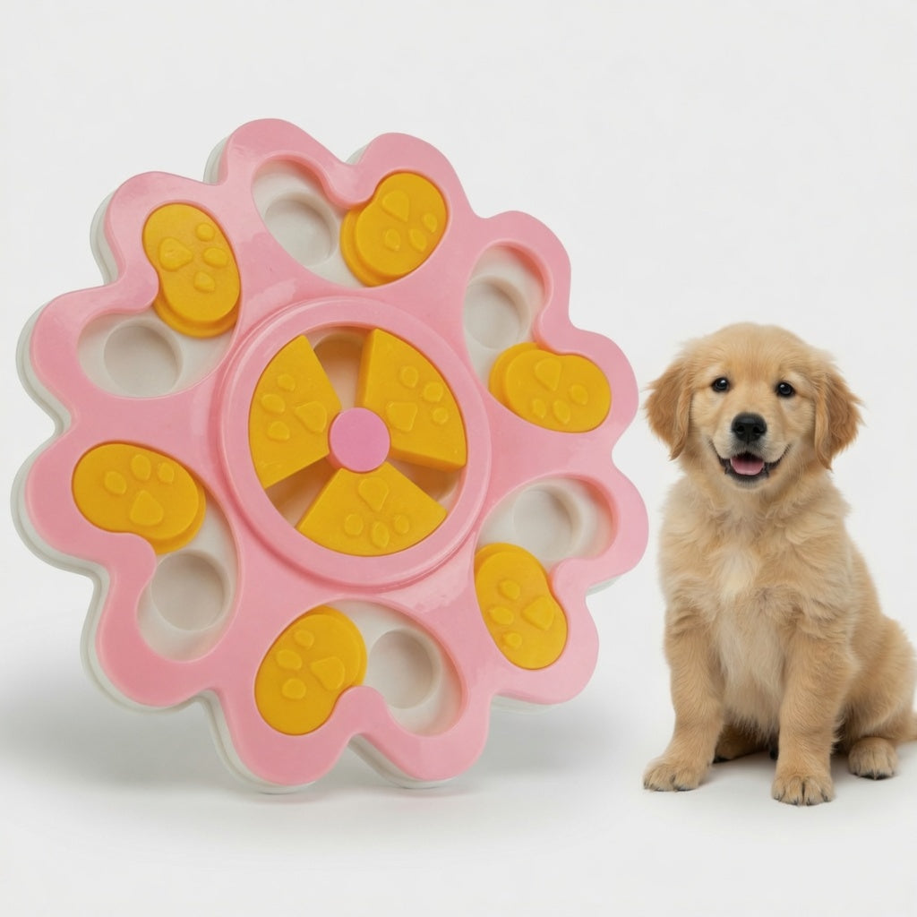 Interactive Dog Puzzle Feeder – Mental Enrichment Toy for Dogs