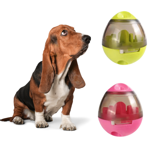 Interactive Pet Food Feeder Slow Feeding & Mental Stimulation Toy Hover Image
