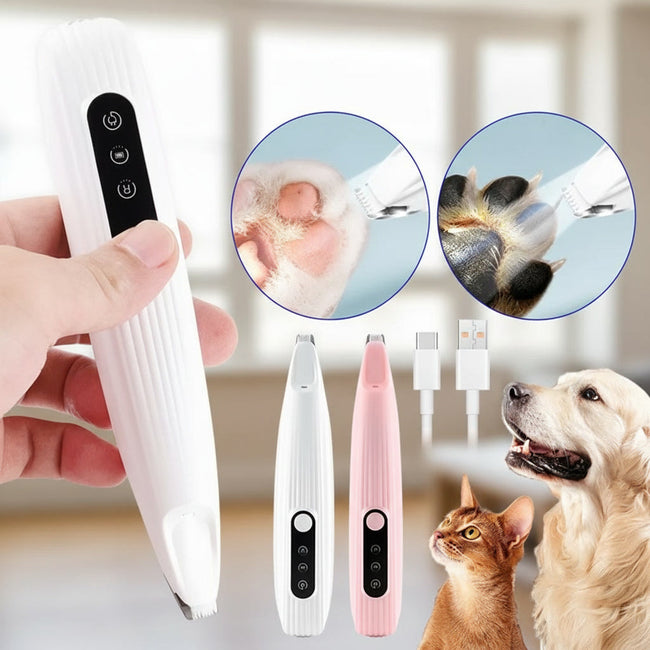 LED Pet Hair Clipper – Safe AND Efficient Grooming Cats Dogs Hover Image