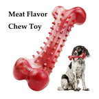 Natural Rubber Chew Toy for Heavy Chewers Meat Flavor