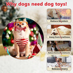 Natural Rubber Chew Toy for Heavy Chewers Meat Flavor
