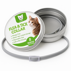 Natural Flea and Tick Collar 8-Month Protection for All Pets