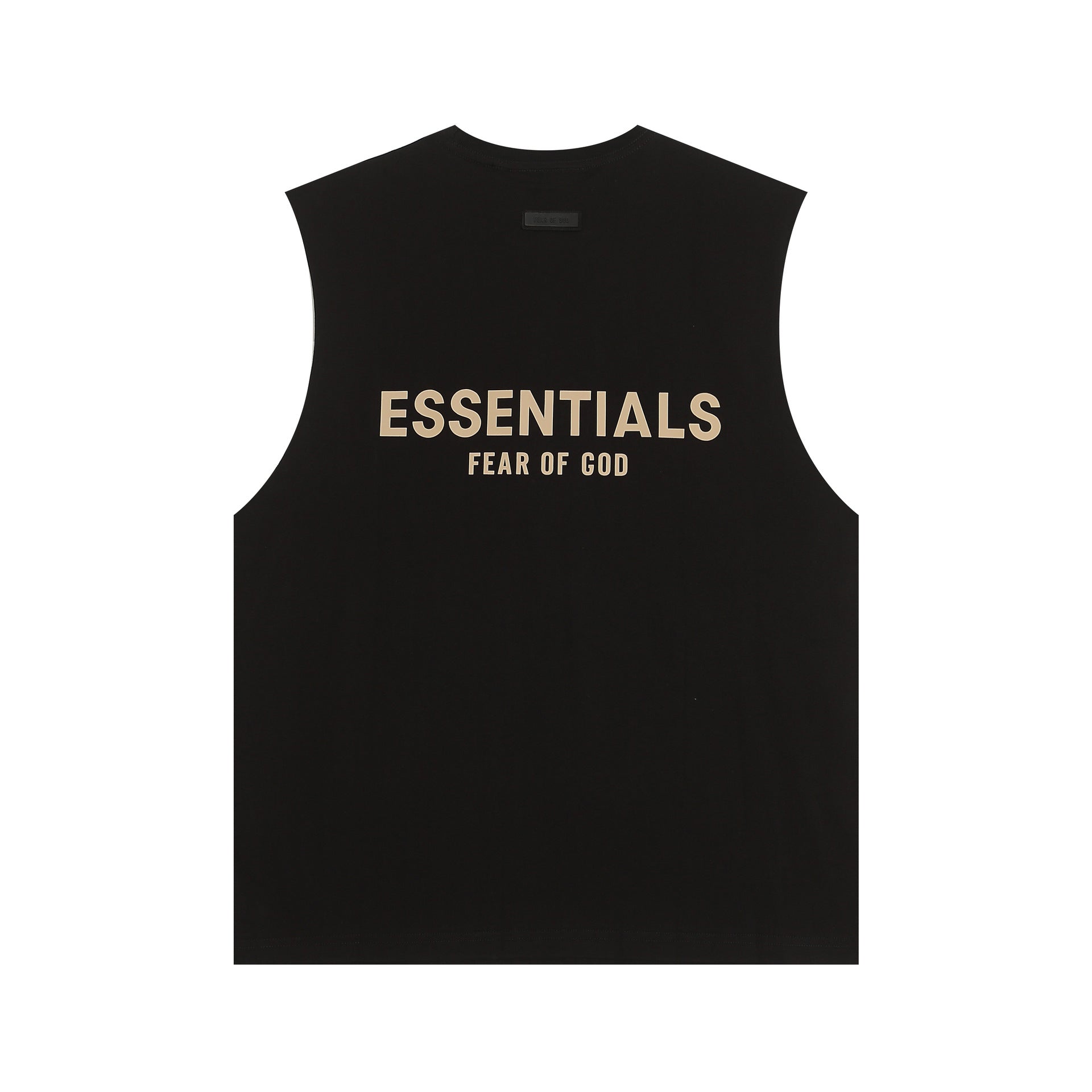 Fog Essentials tank spring summer FOG letter crew neck vest