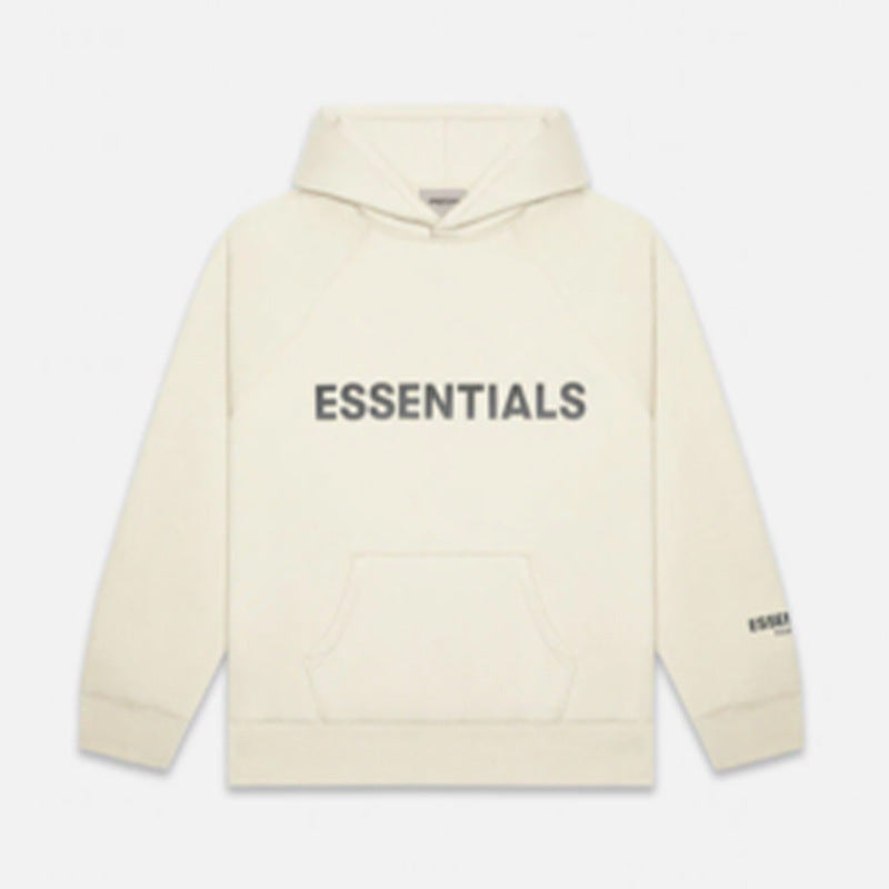Fog Essentials Hoodie Offset Logo Loose Fleece Sweater