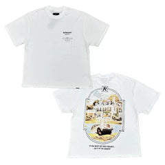 Represent Estate & Car Graphic T-Shirt - White