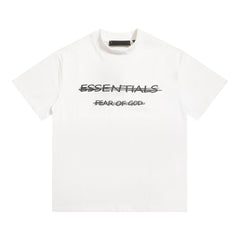 Fog Essentials T Shirts Spring/Summer FOG Painting Crew Neck Short Sleeves