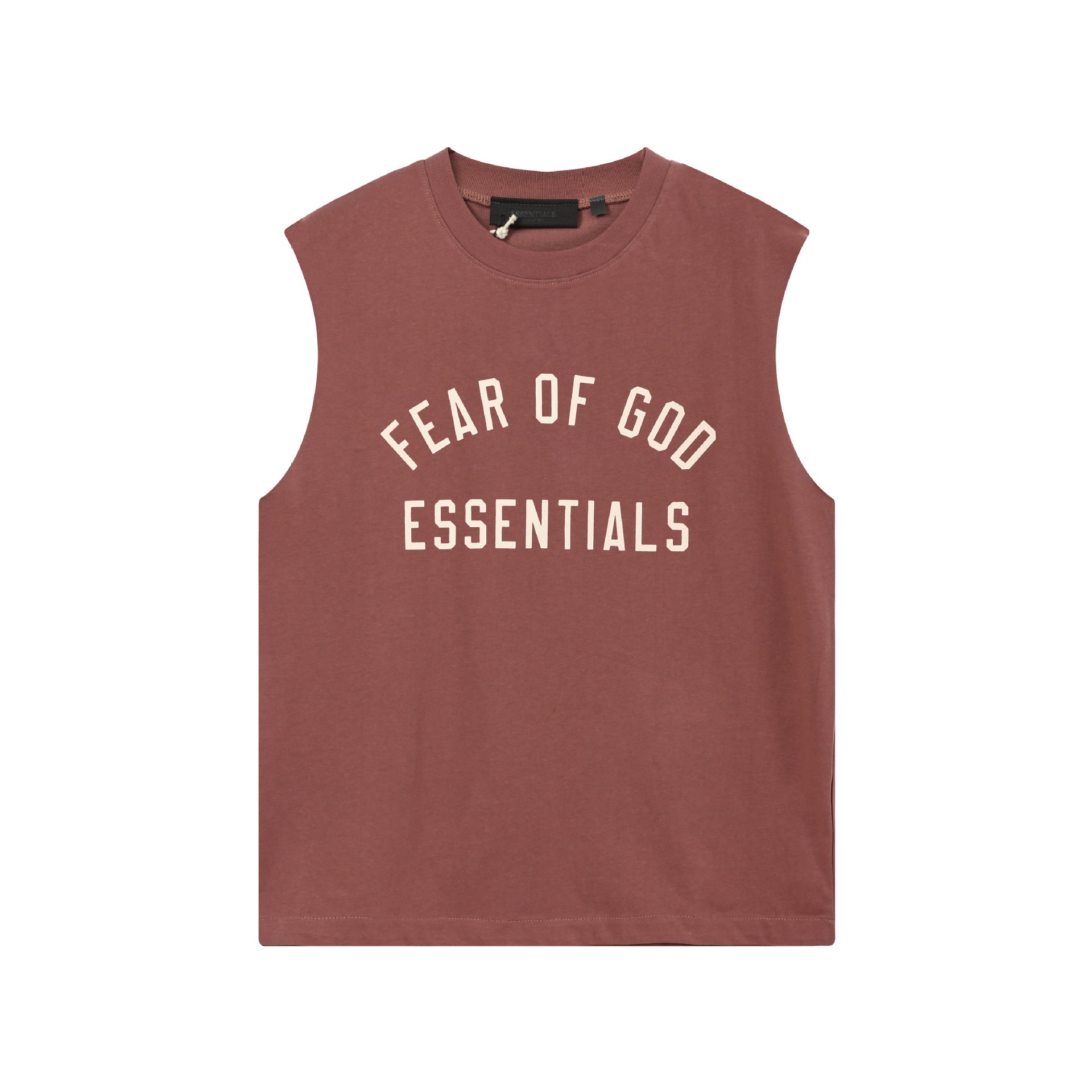 Fog Essentials tank summer FOG letter round neck pullover vest