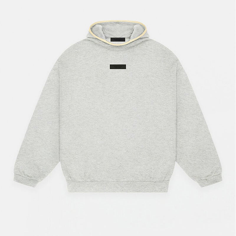 Fog Essentials Hoodie Stretch-hemmed Fleece Hooded Sweater