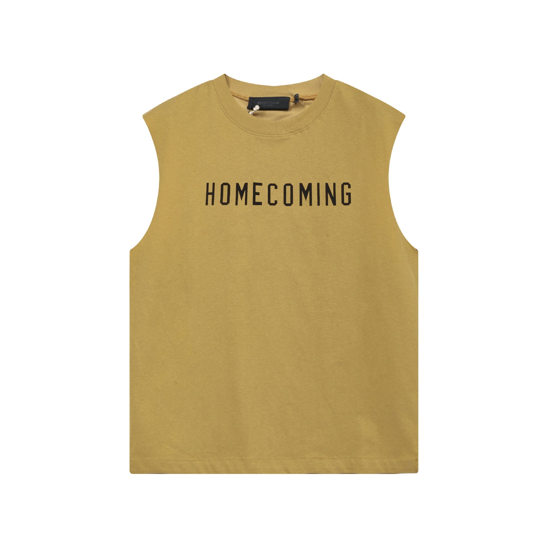 Fog Essentials tank spring summer FOG letter crew neck vest