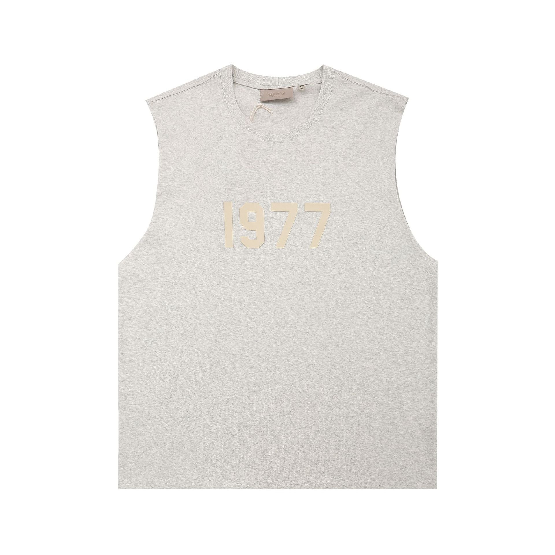 Fog Essentials tank spring FOG letter crew neck vest