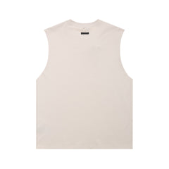 Fog Essentials tank spring and summer FOG double line letter casual crew neck vest