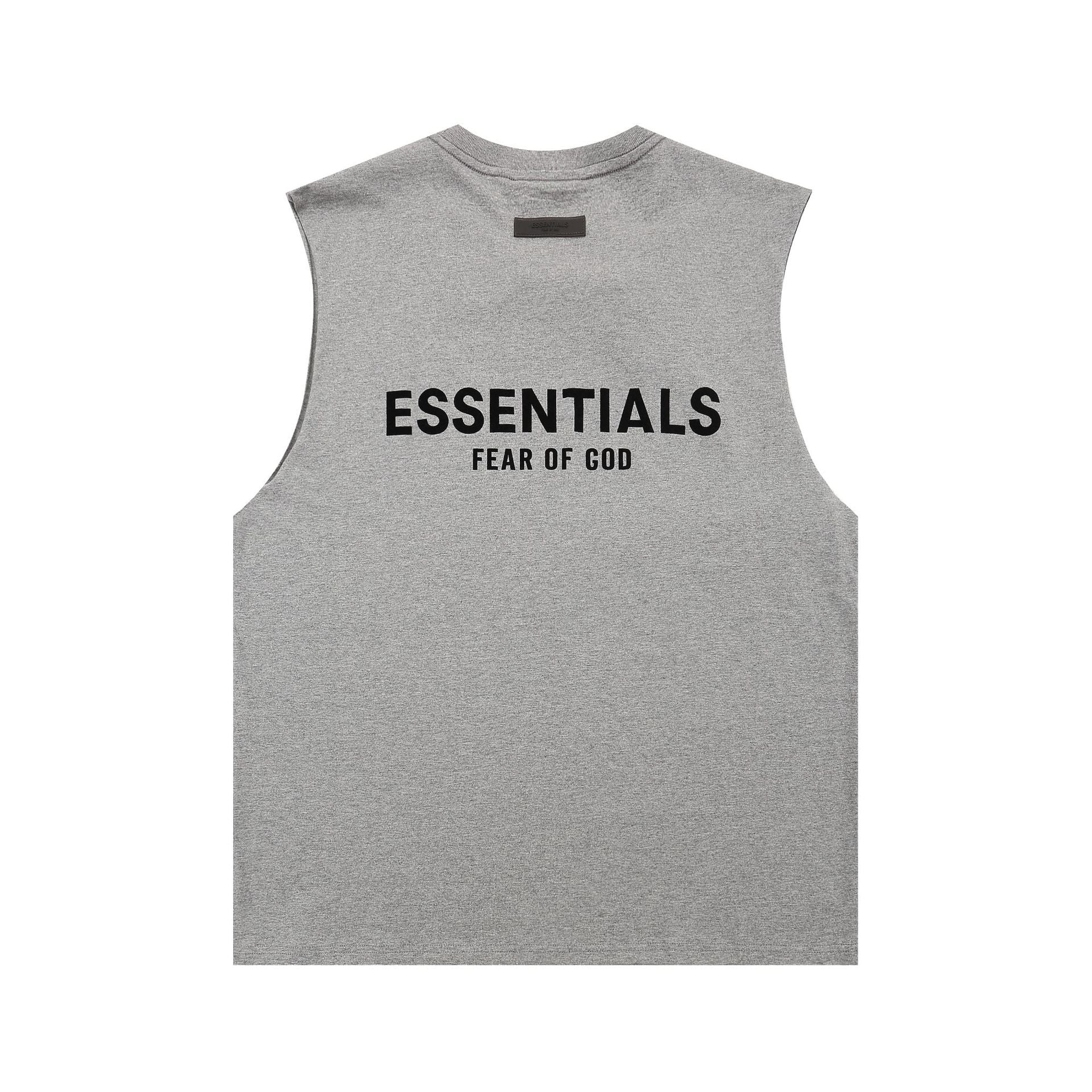 Fog Essentials tank spring/summer FOG alphabet casual crew neck vest