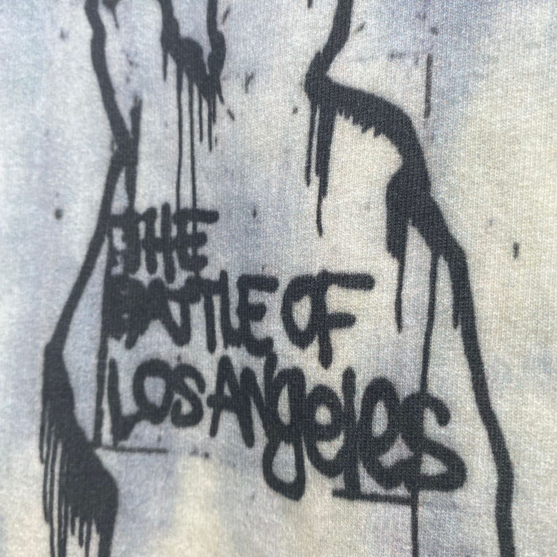 Fog Essentials T Shirts Summer FOG Los Angeles Battle Limited Crew Neck Short Sleeves