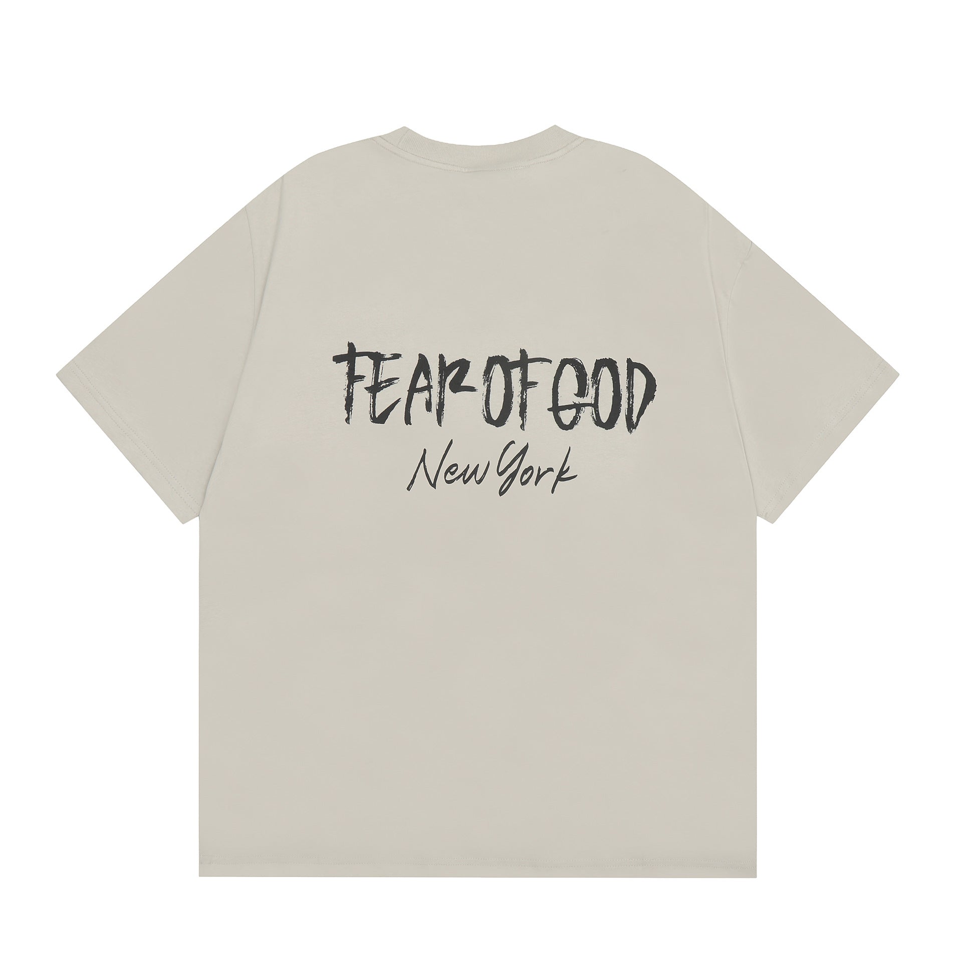 Fog Essentials T Shirts Spring/Summer FOG Limited Letter Pattern Crew Neck Short Sleeves