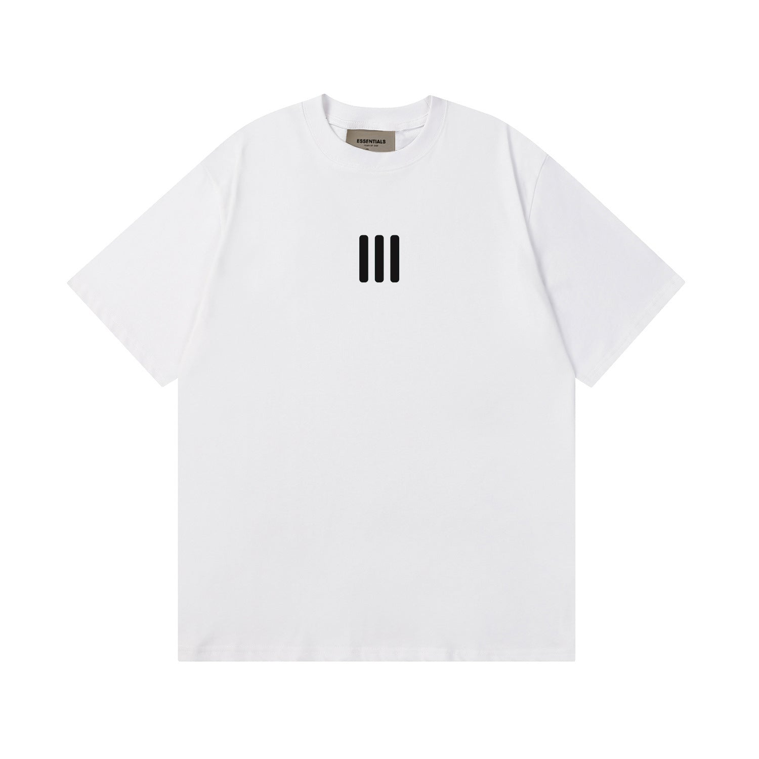 Fog Essentials T Shirts Spring/Summer FOG Joint Collection Pattern Crew Neck Pullover Short Sleeve