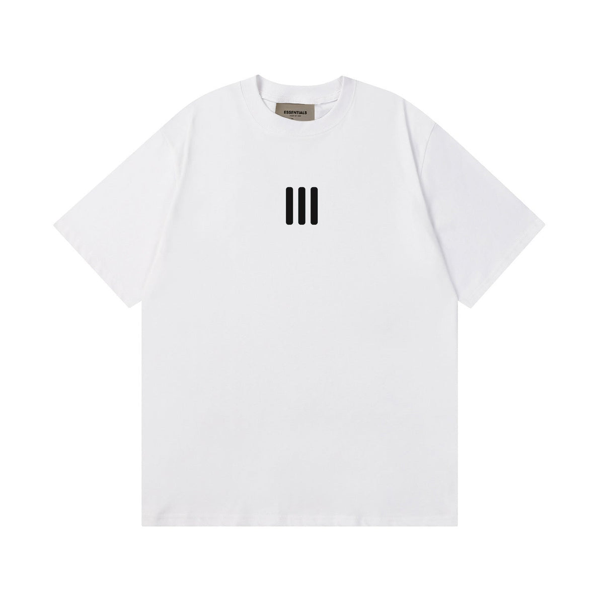 Fog Essentials T Shirts Spring/Summer FOG Joint Collection Pattern Crew Neck Pullover Short Sleeve