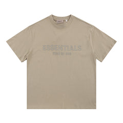 Fog Essentials T Shirts Spring/Summer, Crew Neck Short Sleeves