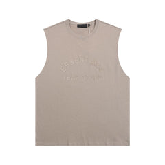 Fog Essentials tank spring summer FOG letter crew neck vest