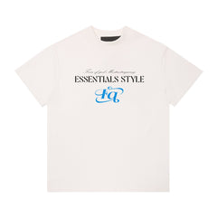 Fog Essentials T Shirts Spring/Summer FOG Letter Pattern Crew Neck Short Sleeves
