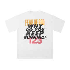 Fog Essentials T Shirts Spring/Summer FOG Joint Crew Neck Short Sleeves
