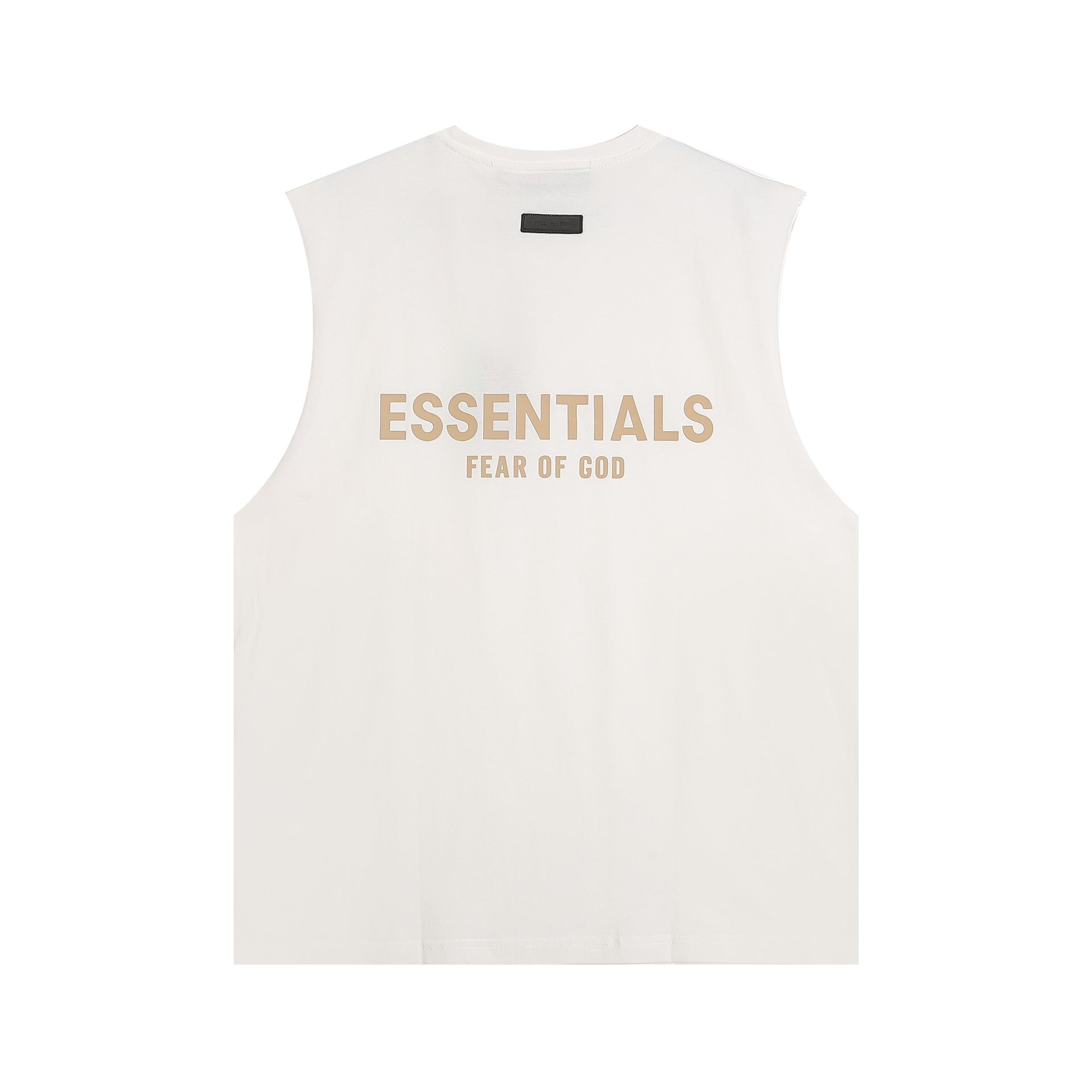 Fog Essentials tank spring summer FOG letter crew neck vest
