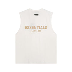 Fog Essentials tank spring summer FOG letter crew neck vest