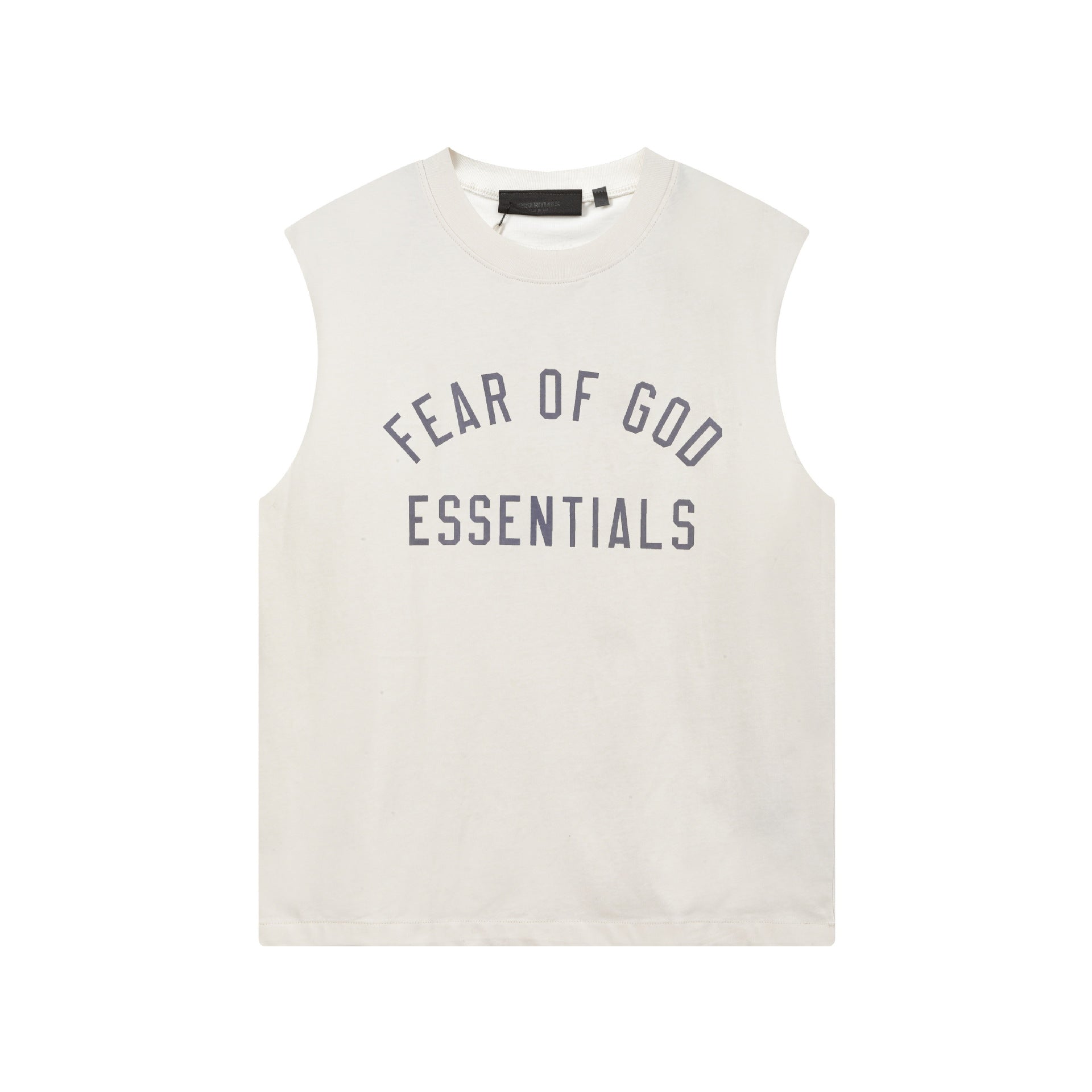 Fog Essentials tank summer FOG letter round neck pullover vest