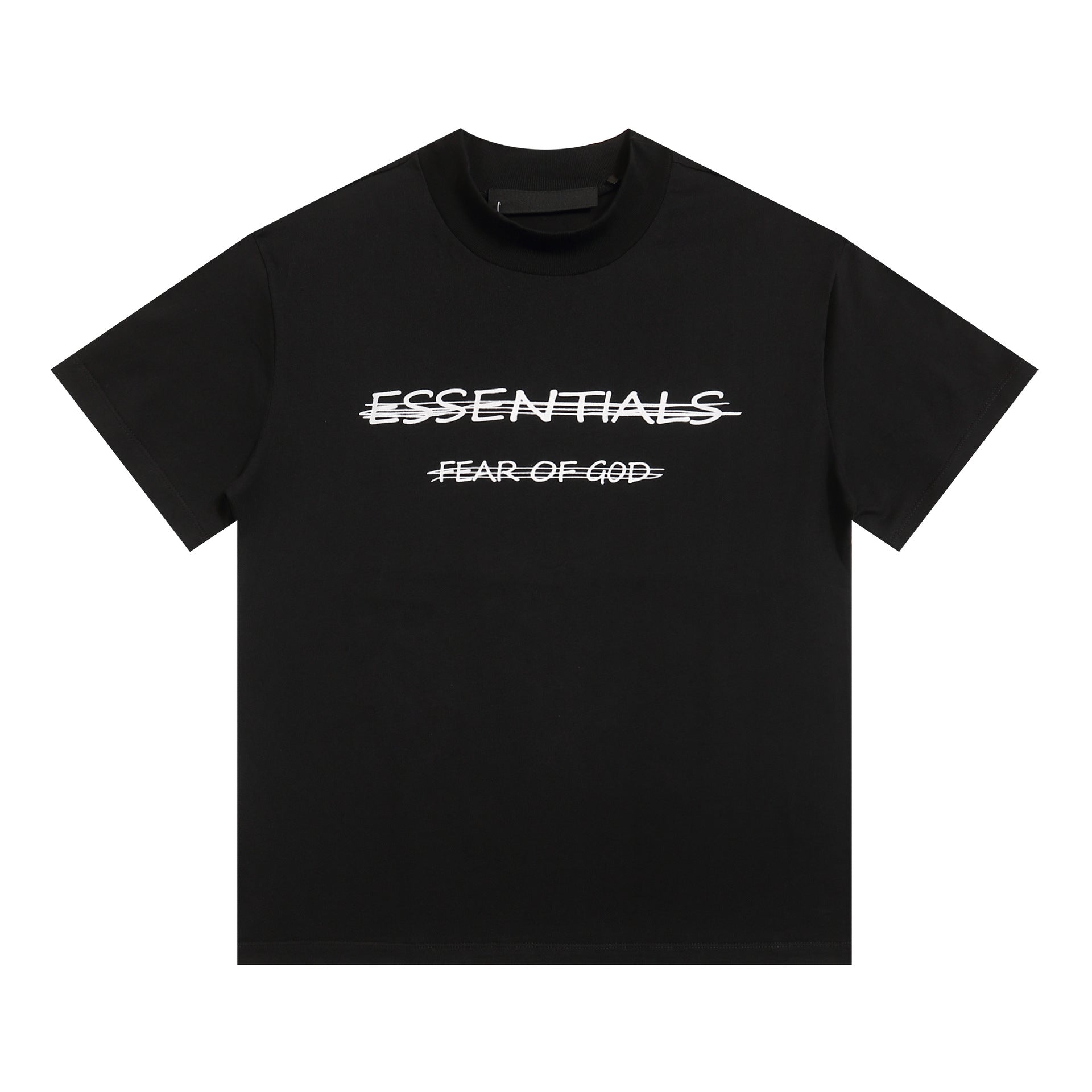 Fog Essentials T Shirts Spring/Summer FOG Painting Crew Neck Short Sleeves