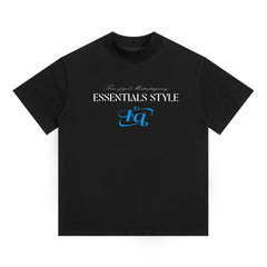 Fog Essentials T Shirts Spring/Summer FOG Letter Pattern Crew Neck Short Sleeves