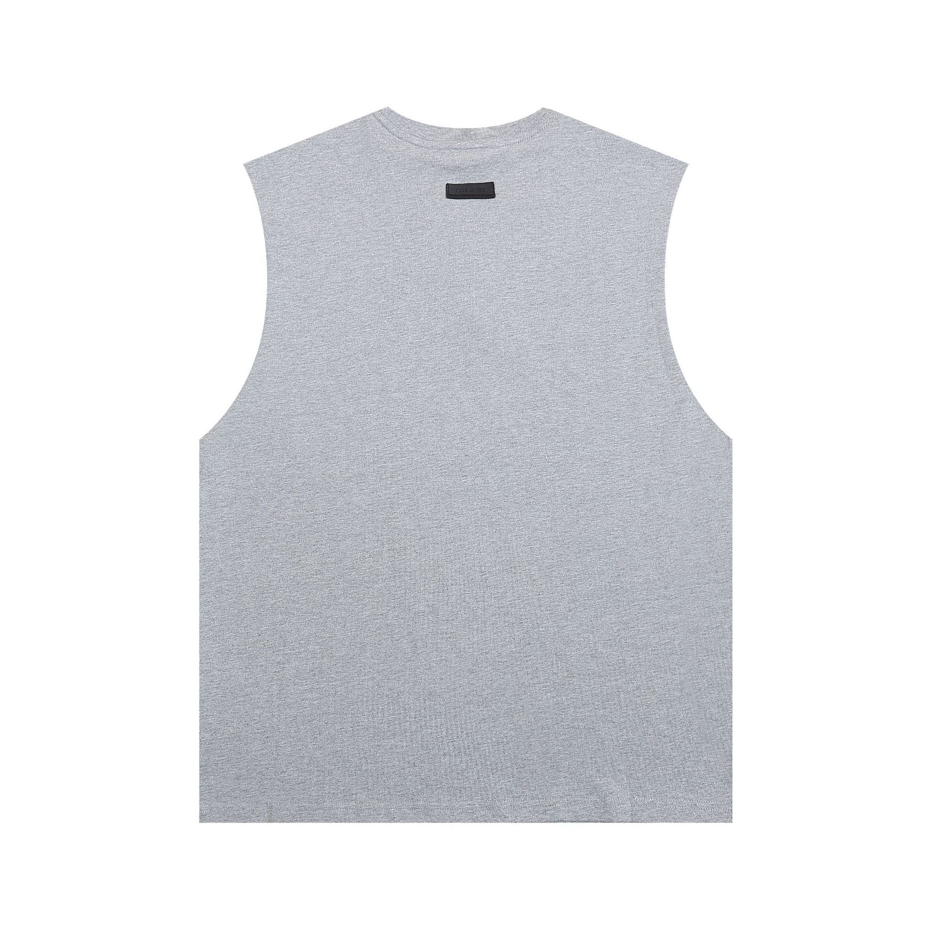 Fog Essentials tank spring summer FOG letter crew neck vest