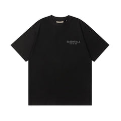 Fog Essentials T Shirts Spring/Summer FOG Letter Print Crew Neck Short Sleeves