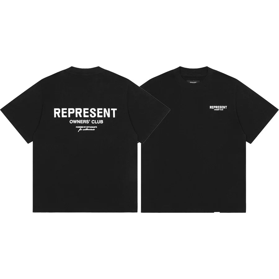 Represent Owners' Club Graphic T-Shirt - Black