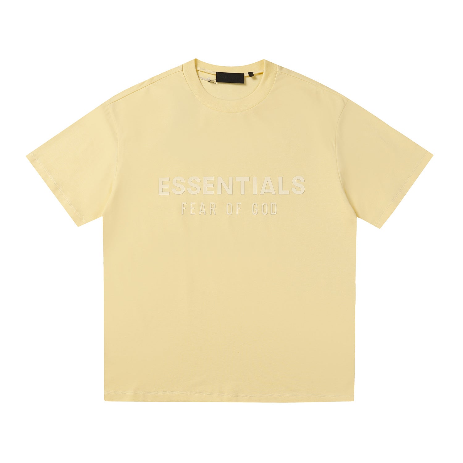 Fog Essentials T Shirts Spring/Summer FOG Season 9 Double Line Casual Crew Neck Short Sleeve
