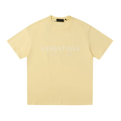 Fog Essentials T Shirts Spring/Summer FOG Season 9 Double Line Casual Crew Neck Short Sleeve