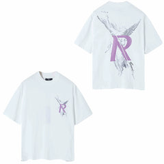 Represent Archangel "R" Graphic T-Shirt - White/Purple