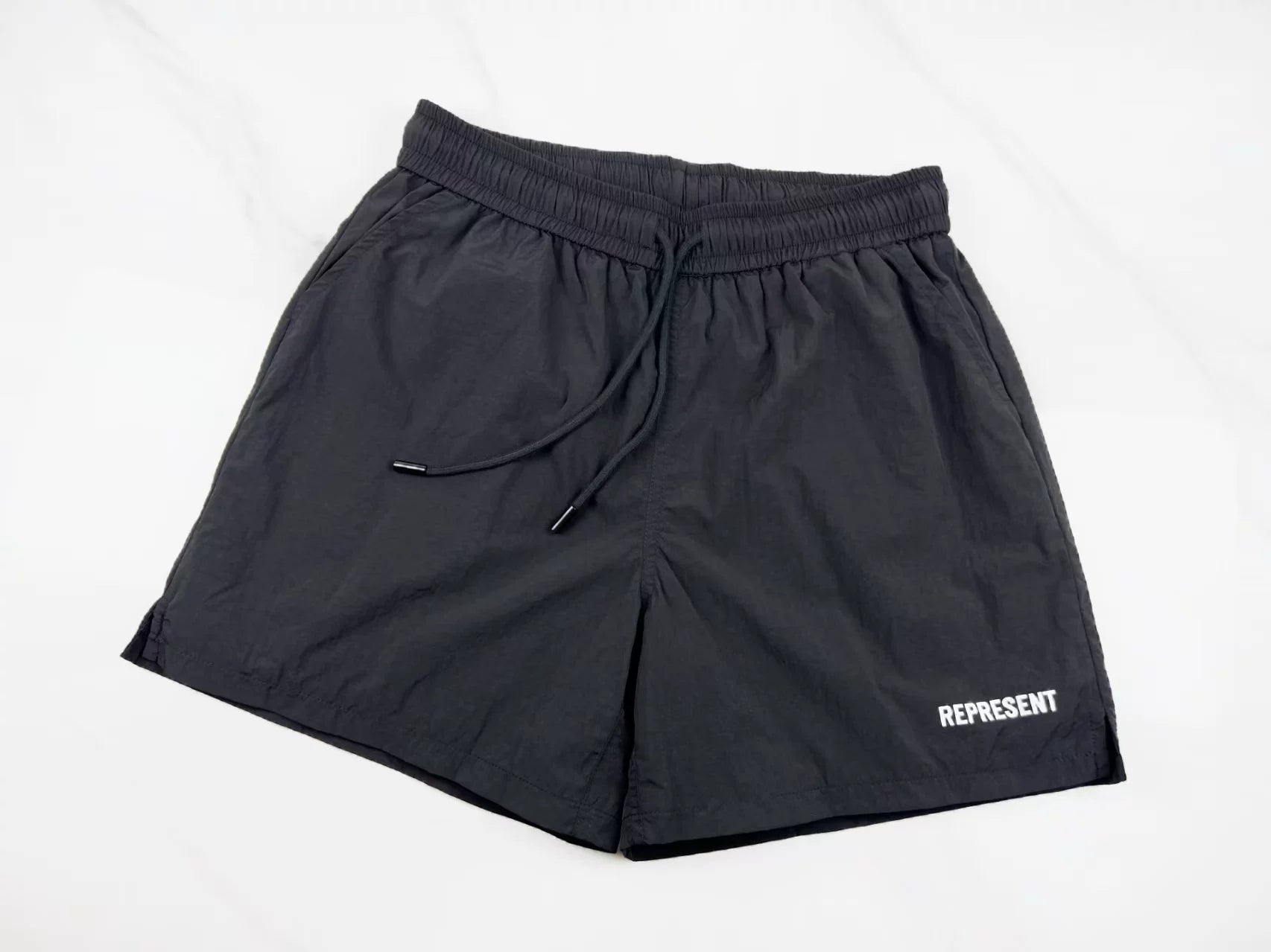 Represent Performance Nylon Shorts - Black