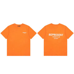 Represent Owners' Club Graphic T-Shirt - Orange