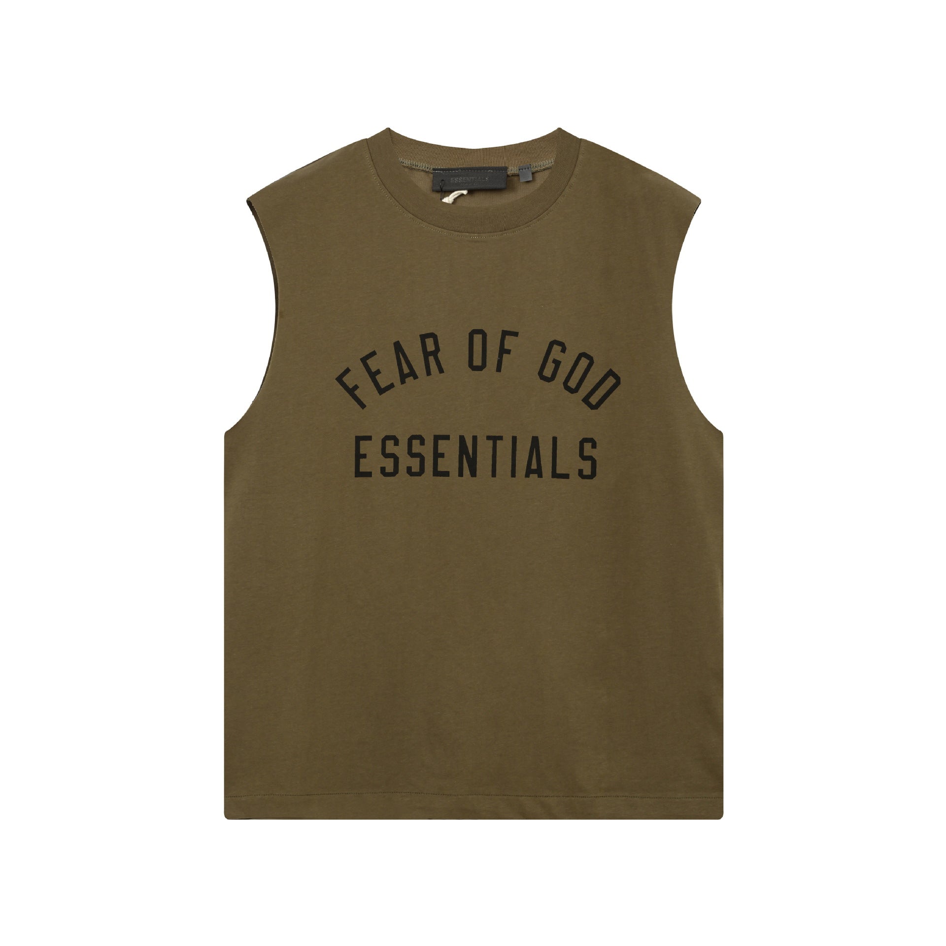 Fog Essentials tank summer FOG letter round neck pullover vest