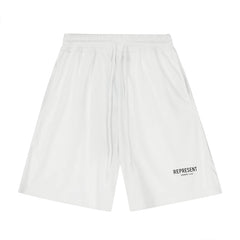 Represent 2023 Mesh Gym Shorts - White