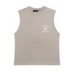 Fog Essentials tank spring/summer letter round neck pullover casual vest